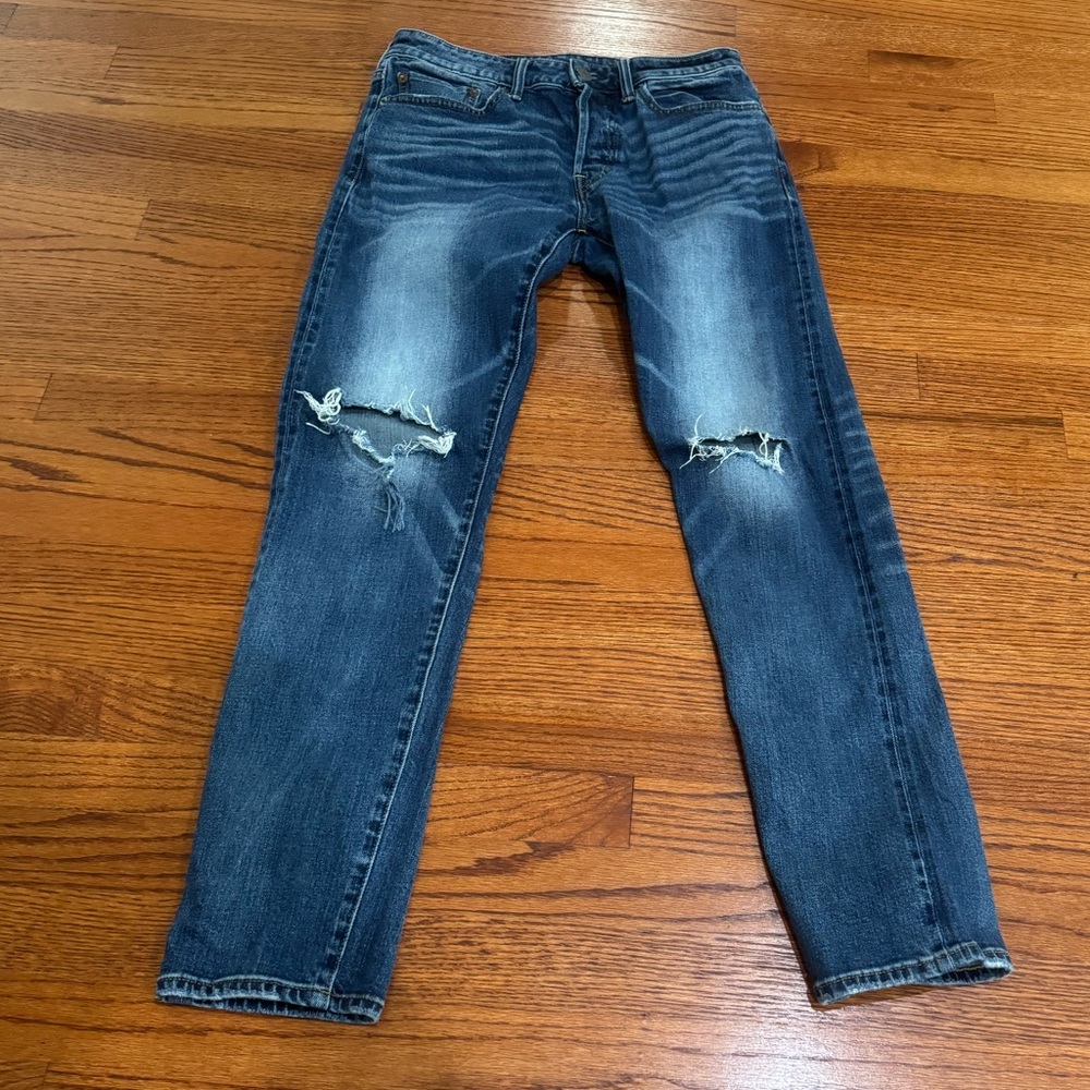 American Eagle Flex Distressed Denim Jeans size 31x32L